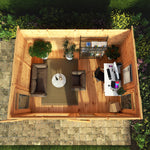 4m x 3m(D) Self Build Insulated Garden Room - Rogey