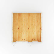 4m x 4m Home Office Elite - 44mm (UPVC Windows & Door) - White - Rogey