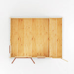 5.1m x 4m Home Office Elite - 44mm (UPVC Windows & Door) - Oak - Rogey