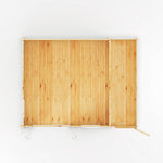 5.1m x 4m Home Office Elite - 44mm (UPVC Windows & Door) - White - Rogey