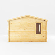 5.1m x 4m Home Office Elite With Side Shed - 28mm - Rogey