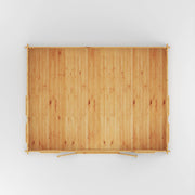 5.3m x 4m Clock Tower Log Cabin - 44mm - Rogey