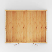 5m x 4m Home Office Studio - 44mm (UPVC Windows & Door) - Oak - Rogey