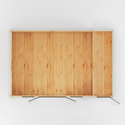 6.1m x 4m Home Office Studio With Side Shed - 44mm (UPVC Windows & Door) - Grey - Rogey