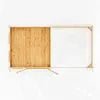 6m x 3m Studio Pent Log Cabin With Slatted Area - 44mm (UPVC Windows & Door) - White - Rogey