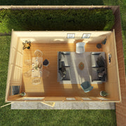 6m x 4m(D) Insulated Garden Room - Rogey