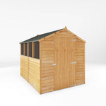 8 x 6 Overlap Apex - Single Door - Rogey