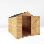 8 x 6 Overlap Apex - Single Door - Windowless - Rogey