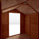 8 x 6 Overlap Apex - Single Door - Windowless - Rogey