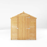 8 x 6 Overlap Apex - Single Door - Windowless - Rogey