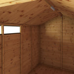 8 x 6 Shiplap Security Apex - Rogey