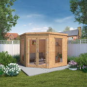 8 x 8 Premium Corner Summerhouse - Rogey
