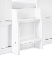 Acorn Treehouse Midsleeper & Storage Unit - White - Rogey
