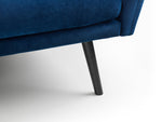 Afina Sofabed - Blue Velvet - Rogey