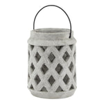 Athena Stone Large Lattice Lantern - Rogey