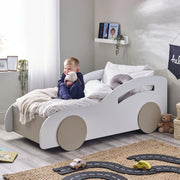 Atlantis Car Bed - White - Rogey