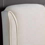 Aurora Warmstone Velvet Ottoman Bed Double - Rogey