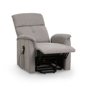 Ava Rise And Recline Chair Taupe Fabric - Rogey