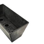 Balcony Trough Ella black H17Cm D55Cm - Rogey