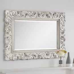 Baroque Distressed Wall Mirror - Rogey