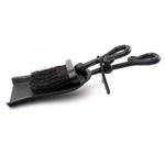 Black Crook Handled Hearth Tidy - Rogey