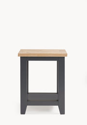 Bordeaux Lamp Table Dark Grey - Rogey
