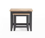Bordeaux Nest Of Tables Dark Grey - Rogey