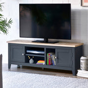 Bordeaux Tv Unit Dark Grey - Rogey