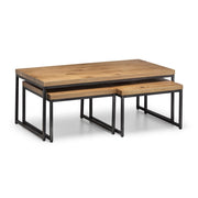 Brooklyn Nesting Coffee Tables - Oak - Rogey