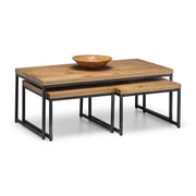 Brooklyn Nesting Coffee Tables - Oak - Rogey