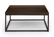 Brooklyn Square Coffee Table - Dark Oak - Rogey