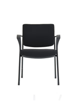 Brunswick Deluxe Medium Back Stacking Visitor Office Chair with Arms - Rogey