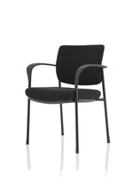 Brunswick Deluxe Medium Back Stacking Visitor Office Chair with Arms - Rogey
