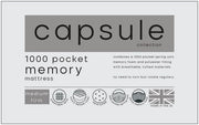 Capsule Memory Pocket 1000 135cm Double Mattress - Rogey