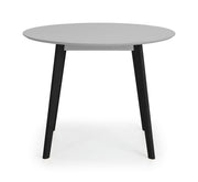 Casa Round Dining Table - Grey/Black - Rogey