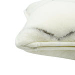 Cashmere Wool Cushion - Natural Hex - 50 x 60cm - Rogey