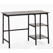 Chicago Desk Smoked Glass - Rogey