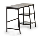 Chicago Desk Smoked Glass - Rogey