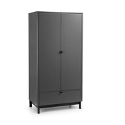 Chloe 2 Door 1 Drawer Wardrobe - Rogey