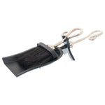 Chrome Crook Handled Hearth Tidy - Rogey