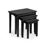 Cleo Nest Of Tables - Black - Rogey