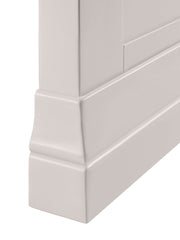 Clermont 135Cm Double Bed - Light Grey - Rogey