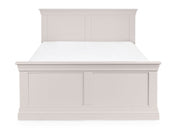 Clermont 135Cm Double Bed - Light Grey - Rogey