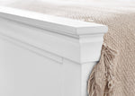 Clermont 135Cm Double Bed - Surf White - Rogey