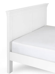 Clermont 135Cm Double Bed - Surf White - Rogey
