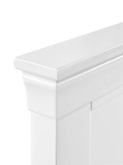 Clermont 150Cm King Bed - Surf White - Rogey