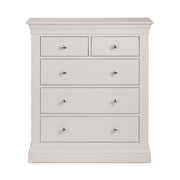 Clermont 3+2 Drawer Chest - Light Grey - Rogey