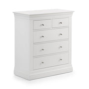 Clermont 3+2 Drawer Chest - Surf White - Rogey