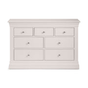 Clermont 4+3 Drawer Chest - Light Grey - Rogey