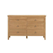 Cotswold 6 Drawer Wide Chest - Rogey